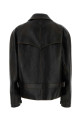Black leather jacket Black PRADA (58A261SOOO18OL)