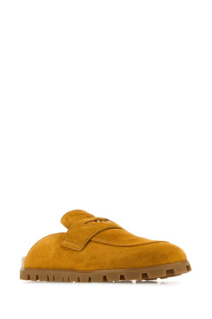 Сапожки из замши Mustard MIU MIU (5D058EFDX10054)