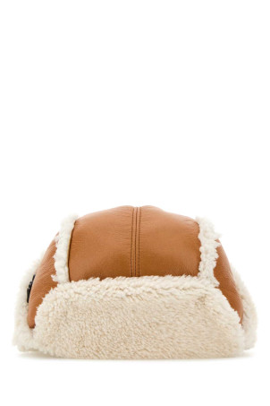 Camel shearling hat MIU MIU (5HC3982CTT)