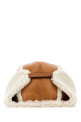 Camel shearling hat MIU MIU (5HC3982CTT)