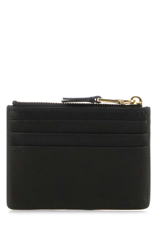 Black nappa leather card holder Black MIU MIU (5MC93MAEFX)