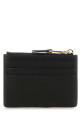 Black nappa leather card holder Black MIU MIU (5MC93MAEFX)