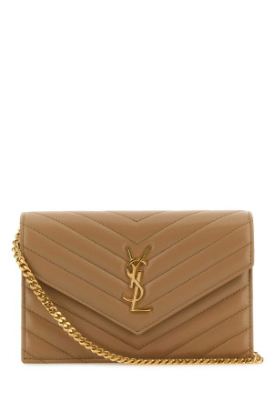 Camel leather Envelope wallet SAINT LAURENT (742920AAA44)