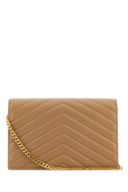 Camel leather Envelope wallet SAINT LAURENT (742920AAA44)