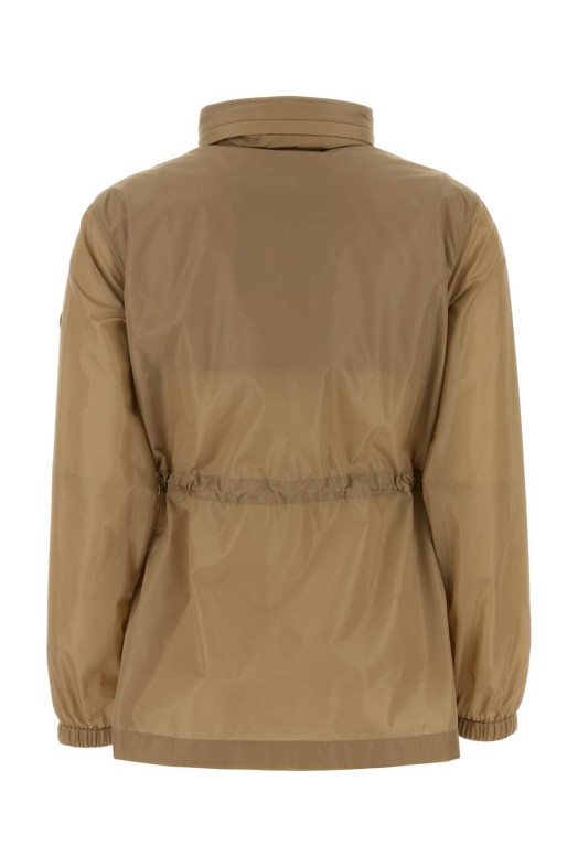 Бежевая нейлоновая ветровка BURBERRY (8113107)