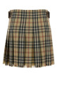 Embroidered wool mini skirt BURBERRY (8118152)