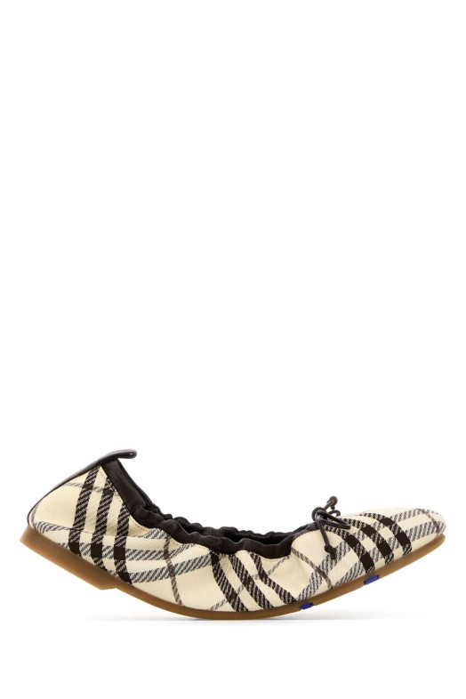 Embroidered fabric ballerinas BURBERRY (8121533)