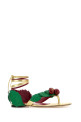 Багатокольорові шкіряні сандалі Cherryfic VALENTINO GARAVANI (8W2S0NX9ITE)