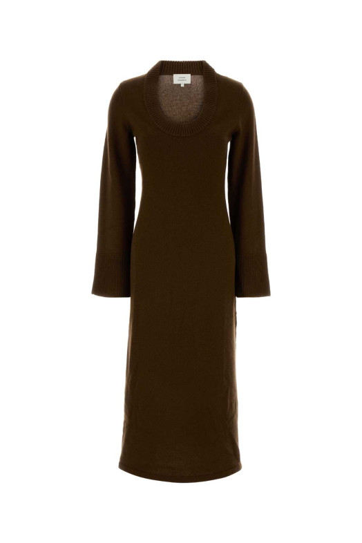 Brown wool blend Ari dress Brown LOULOU DE SAISON (ARI)