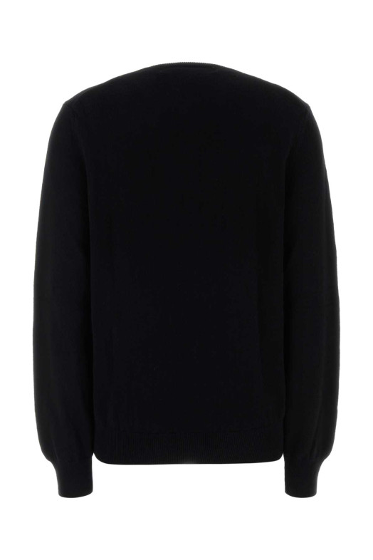 Черный шерстяной кардиган Черный COMME DES GARCONS PLAY (AXN079051) COMME DES GARÇONS PLAY