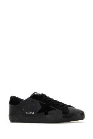 Black nappa leather Super Star sneakers Black GOLDEN GOOSE DELUXE BRAND (GMF00101F007991)