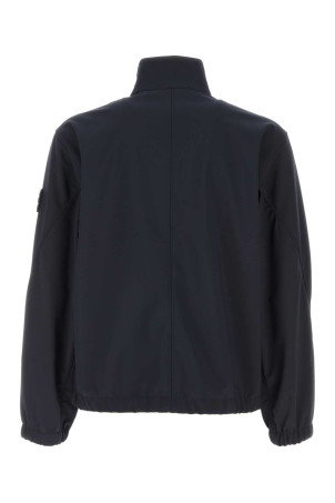 Стрейч-куртка из полиэстера цвета «полуночный синий» Черный STONE ISLAND (L1S154100022S0A22)