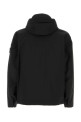 Black stretch polyester padded jacket Black STONE ISLAND (L1S154100108S0A27)