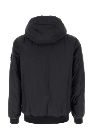 Midnight blue nylon jacket Black STONE ISLAND (L1S154100110S0A23)