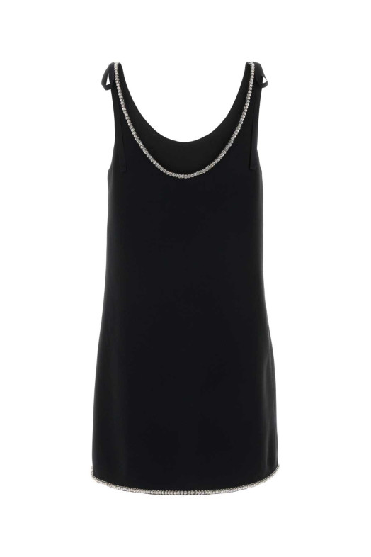 Black sable mini dress Black PRADA (P3R20RSOOO155L)