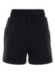 Black cotton shorts Black PALM ANGELS (PWCI002R24FLE001)