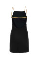 Black jersey mini dress Black PALM ANGELS (PWDB220S24FAB001)