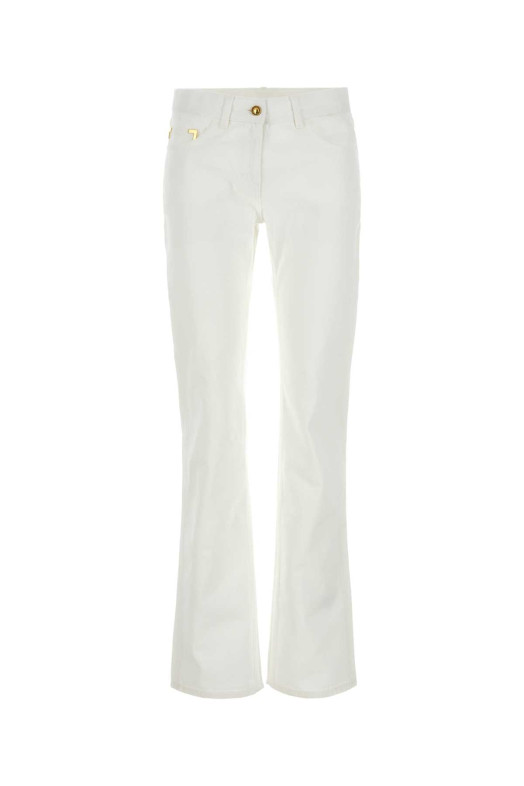 White denim jeans PALM ANGELS (PWYB032R24DEN003)