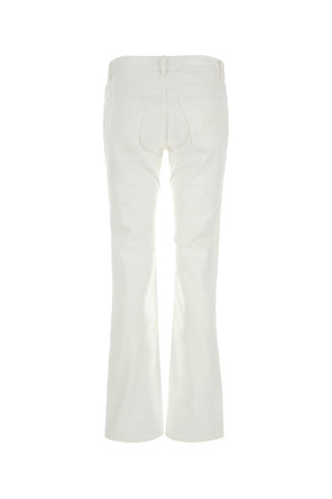 White denim jeans PALM ANGELS (PWYB032R24DEN003)