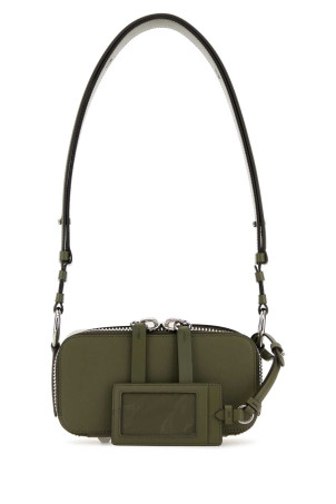 Army green leather shoulder bag MAISON MARGIELA (SB1WD0031P7275)