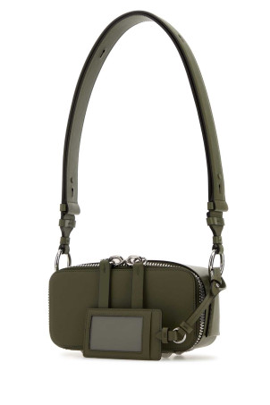 Army green leather shoulder bag MAISON MARGIELA (SB1WD0031P7275)