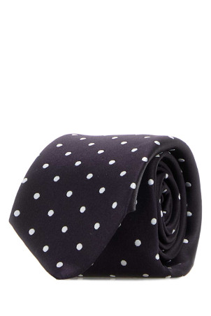 Embroidered silk tie TOM FORD (STI003S0178)