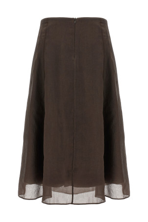 'Circle' skirt Brown