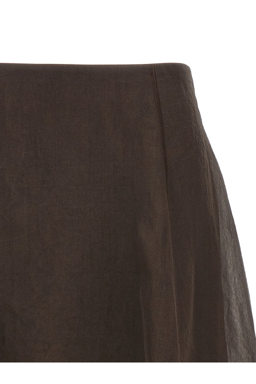 'Circle' skirt Brown