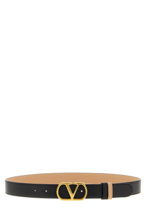 Valentino Garavani reversible belt Black