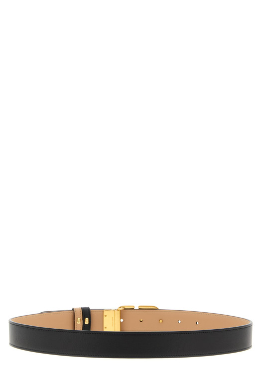 Valentino Garavani reversible belt Black