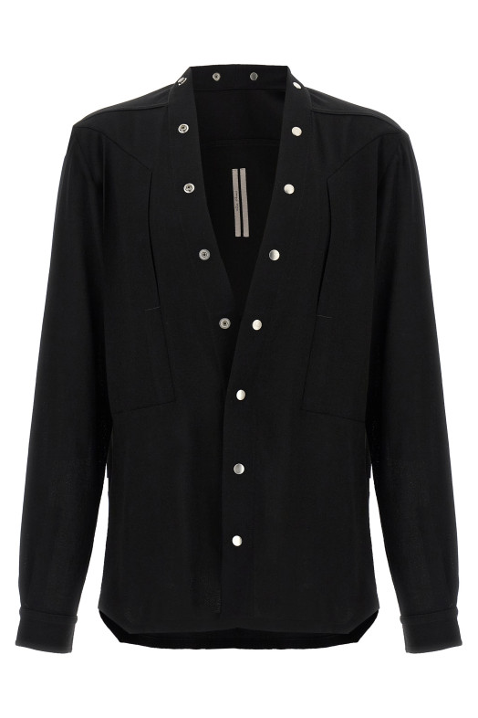 Рубашка «Larry Fogpocket» Черная RU02E1287WA09