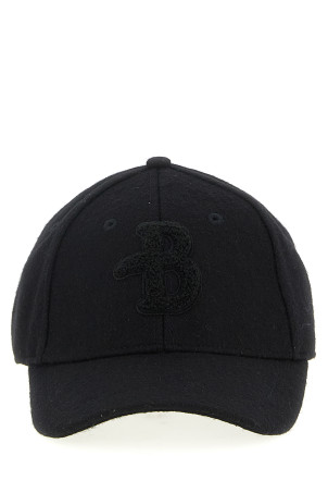 Terry logo cap Black