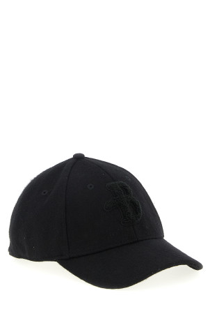 Terry logo cap Black