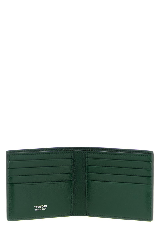 Кошелек из крокодиловой кожи Зеленый TOM FORD Y0410LCL439S1E005