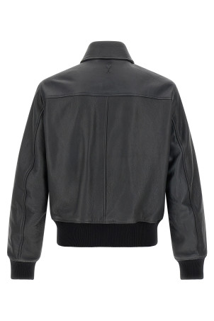 'Ami de Coeur' bomber jacket Gray
