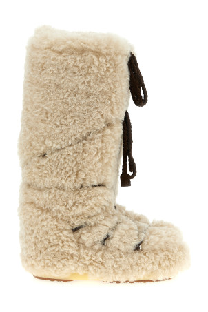 'Icon Curly Extra' boots White