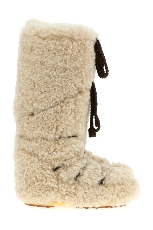 'Icon Curly Extra' boots White