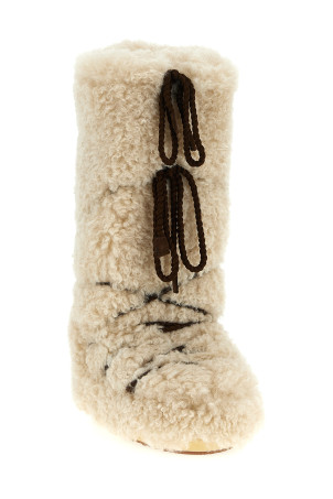 'Icon Curly Extra' boots White