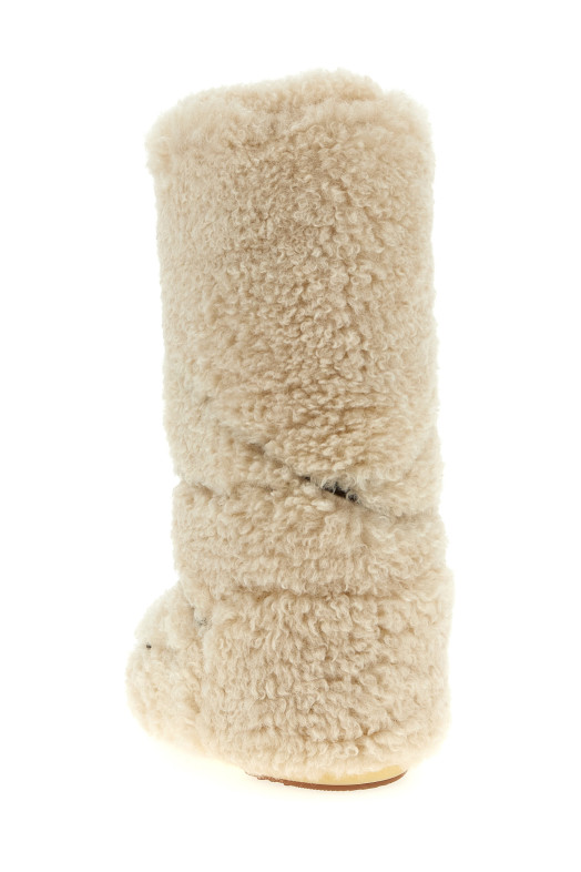 'Icon Curly Extra' boots White