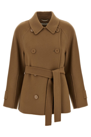 'Louis' short coat Beige