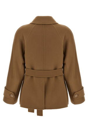 'Louis' short coat Beige