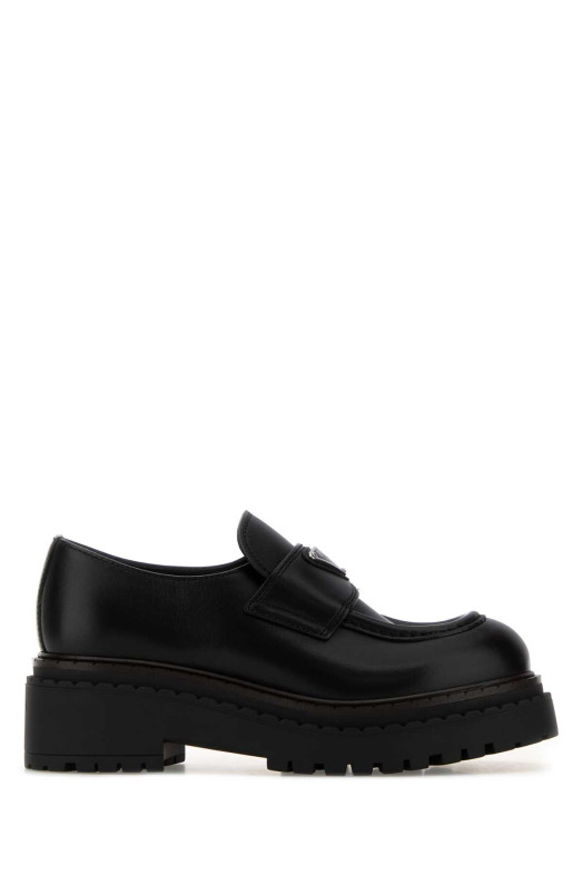 Black leather loafers Black PRADA (1D246MFG055ZO3)
