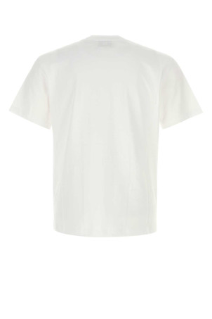 White cotton t-shirt White AMI (HTS346724)