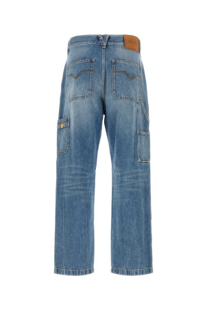 ПАНТ ДЕНИМ ДЕНИМ СТОУН ВАШ ЛАЙТ БЛЮ ВЕРСАЧЕ (10178601A16386) VERSACE