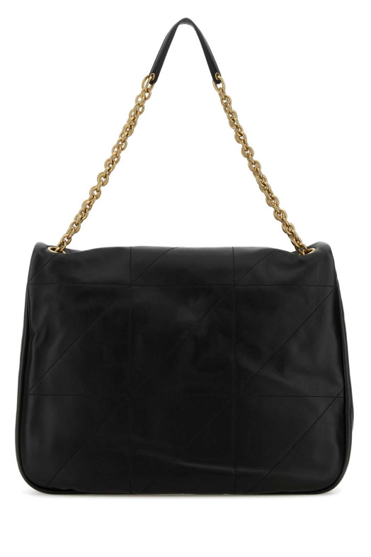 Black leather Jamie shopping bag Black SAINT LAURENT (805859AAB32)