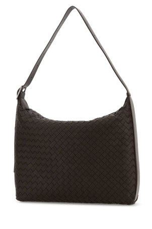 Коричнева шкіряна сумка через плече Traveller BOTTEGA VENETA (806974V4TD1)