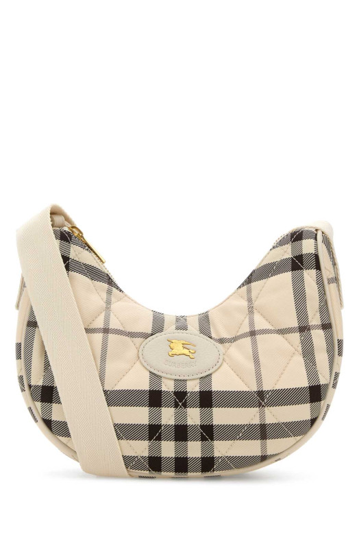 Вишита полотняна тканина Сумка через плече Horseshoe BURBERRY (8120876)