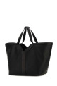 Black leather Y shopping bag Black SAINT LAURENT (817602AAEB3)
