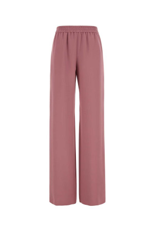 Antiqued pink silk wide-leg pant VALENTINO GARAVANI (8B3RB7451MM)
