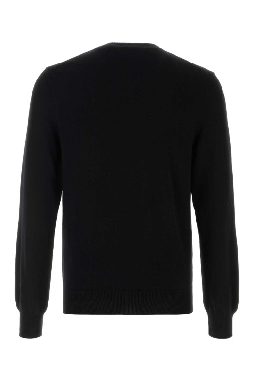 Черный шерстяной кардиган Черный COMME DES GARCONS PLAY (AXN057051) COMME DES GARÇONS PLAY